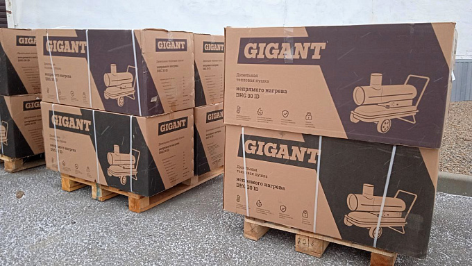 Тепловое оборудование передала Волгоградская область в зону СВО