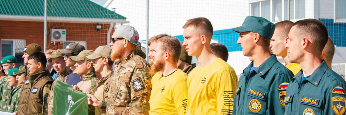 В Астраханской области более 100 молодых людей стали участниками военно-полевых сборов «Георгий Победоносец»
