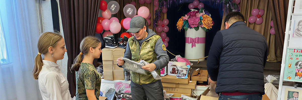 Калмыкия в очередной раз направила гуманитарный груз в ЛНР и ДНР