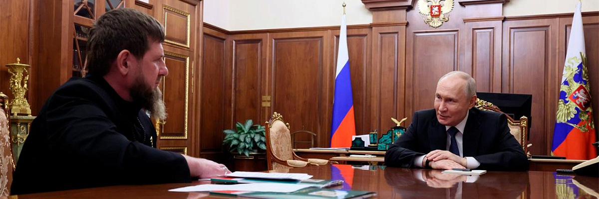 В Москве состоялась встреча Президента РФ В. Путина с Главой ЧР Рамзаном Кадыровым