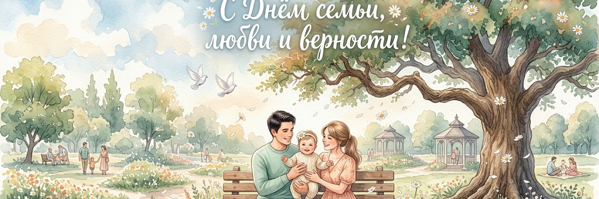 С Днем семьи, любви и верности!