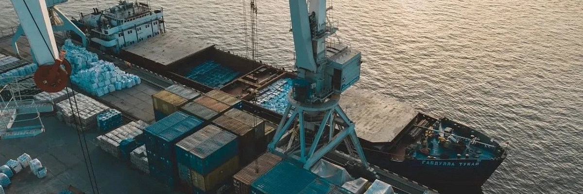 Грузооборот морских портов Астраханской области за восемь месяцев вырос на 72 %